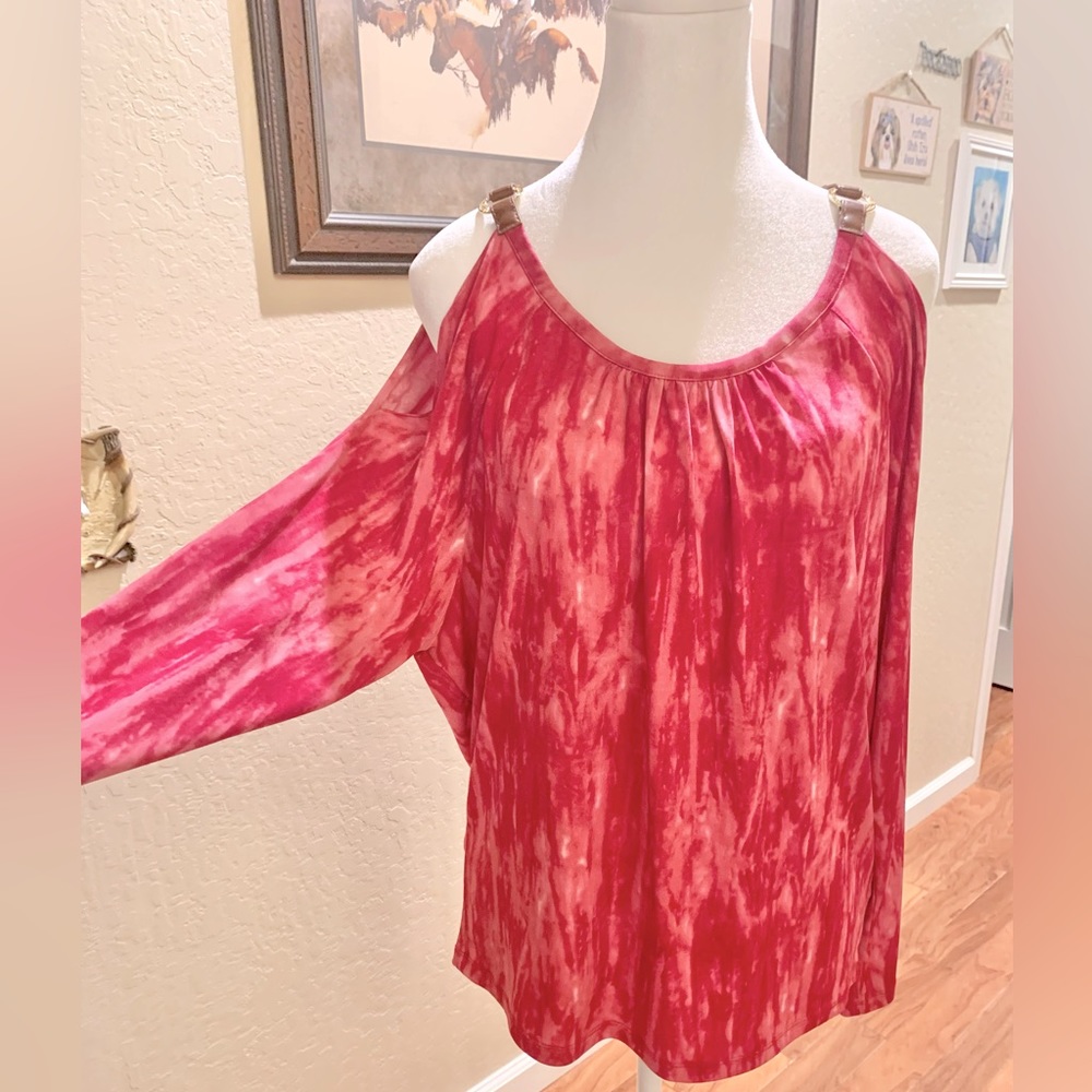 ☘️Cold shoulder blouse Medium Michael Kors